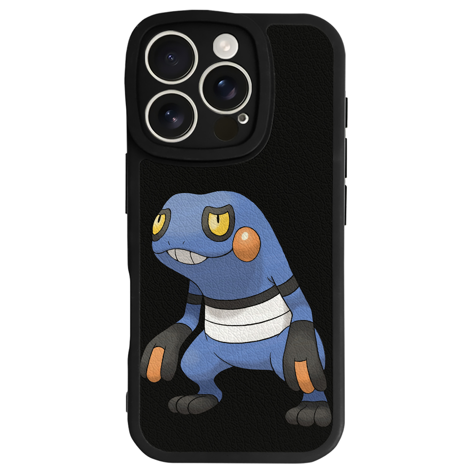 （画像用） ポケットモンスター Pokémon 【iPhone 16シリーズ対応】シリコンスマホケース（レザー調） 材質：シリコン